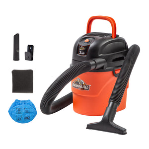 Armor All 1.5-Gallon* 2 Peak HP† Vac-Mate Wet/Dry Vacuum, AA155