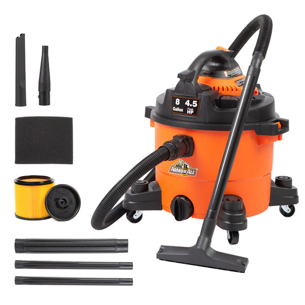 Armor All® VBV809PF 0901 8-Gallon 4.5 Peak HP Wet/Dry Car Vac with