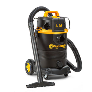 Vacmaster Professional 8-Gallon* 4.5 Peak HP† Wet/Dry Vacuum With Self-Cleaning Filter System, VDK811PW 0201