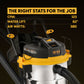 Vacmaster Professional Beast Series™ 14 Gallon 6.5 Peak HP Wet/Dry, VJE1412SW 0202