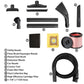 Vacmaster Professional 8-Gallon* 4.5 Peak HP† Wet/Dry Vacuum With Self-Cleaning Filter System, VDK811PW 0201
