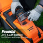 LawnMaster Electric Cordless 13-Inch Lawn Mower 24V