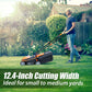 LawnMaster Electric Cordless 13-Inch Lawn Mower 24V