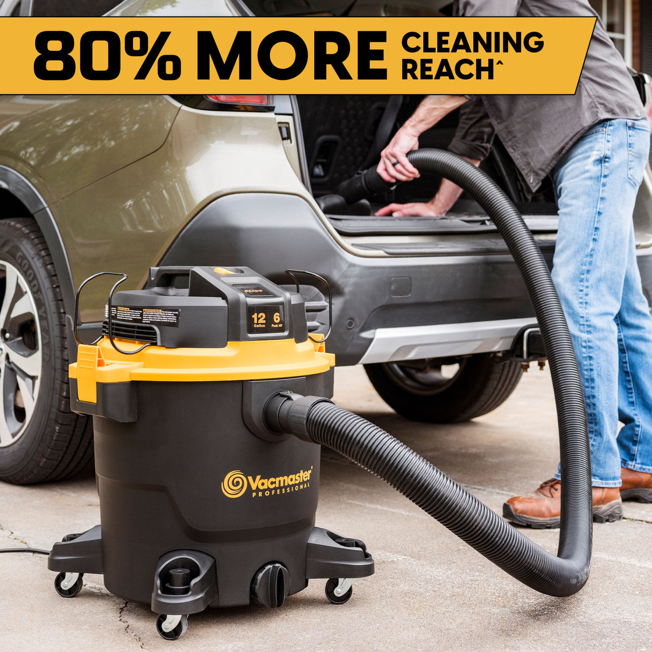 12-Gallon 6 Peak HP Beast Series™ Wet/Dry Vacuum VJH1211PF 0204