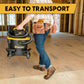 Vacmaster Professional 6-Gallon 4 Peak HP Wet/Dry Vacuum, VJF608PF 0202