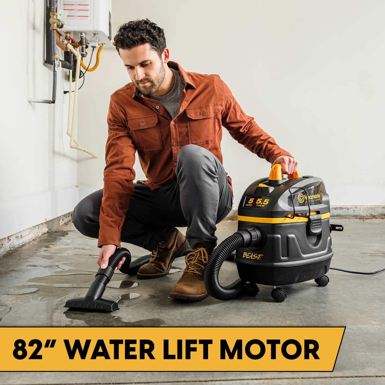 5-Gallon* 5.5 Peak HP† Wet/Dry Vacuum Beast Series™ VFB511H 0201
