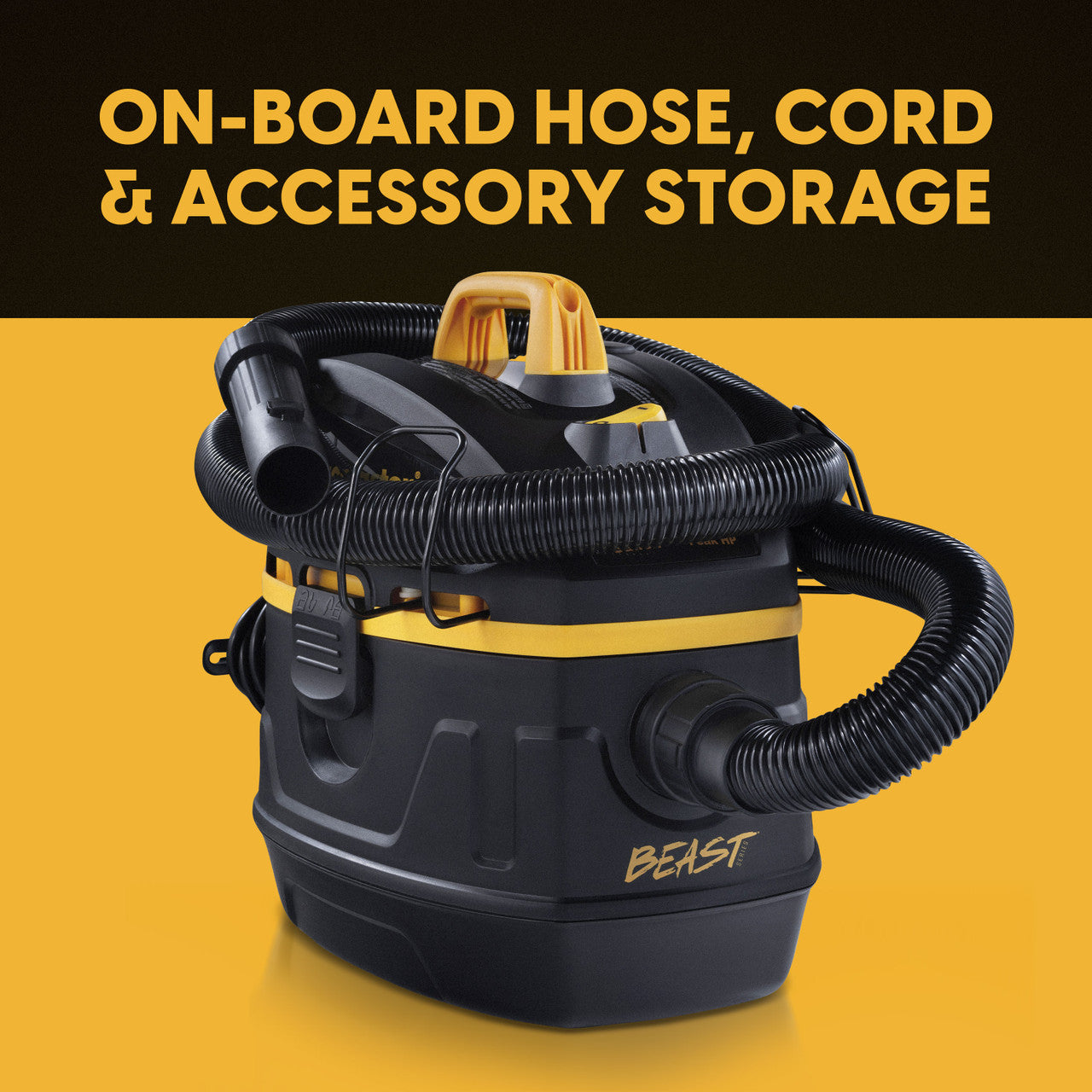 5-Gallon 6 Peak HP Beast Series™ Wet/Dry Vacuum VFB511B 0202