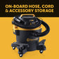 Vacmaster Professional 6-Gallon 4 Peak HP Wet/Dry Vacuum, VJF608PF 0202