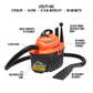 2.5-Gallon* Wet/Dry Vacuum