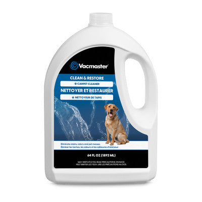 Vacmaster Clean & Restore Carpet Cleaner Formula, 64oz, CCS03