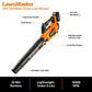 LawnMaster 24V Cordless Axial Leaf Blower, CLBL2417A