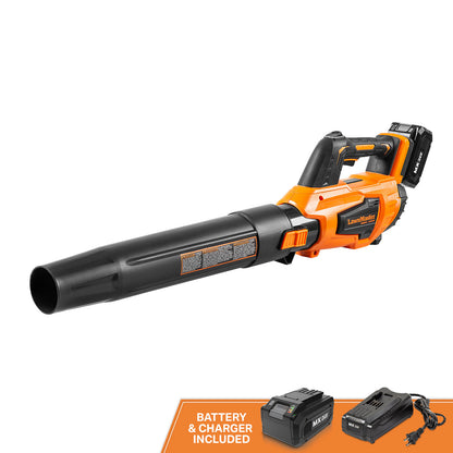 LawnMaster 24V Cordless Axial Leaf Blower, CLBL2417A