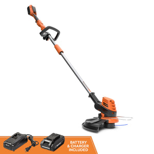 LawnMaster 24V MAX 12” Cordless Grass Trimmer, CLGT2412S