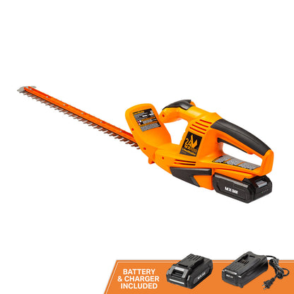 LawnMaster 22-Inch 24V Cordless Hedge Trimmer, CLHT2422