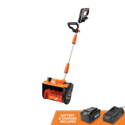 LawnMaster MX24V 12-Inch Cordless Snow Shovel, CLSV2412