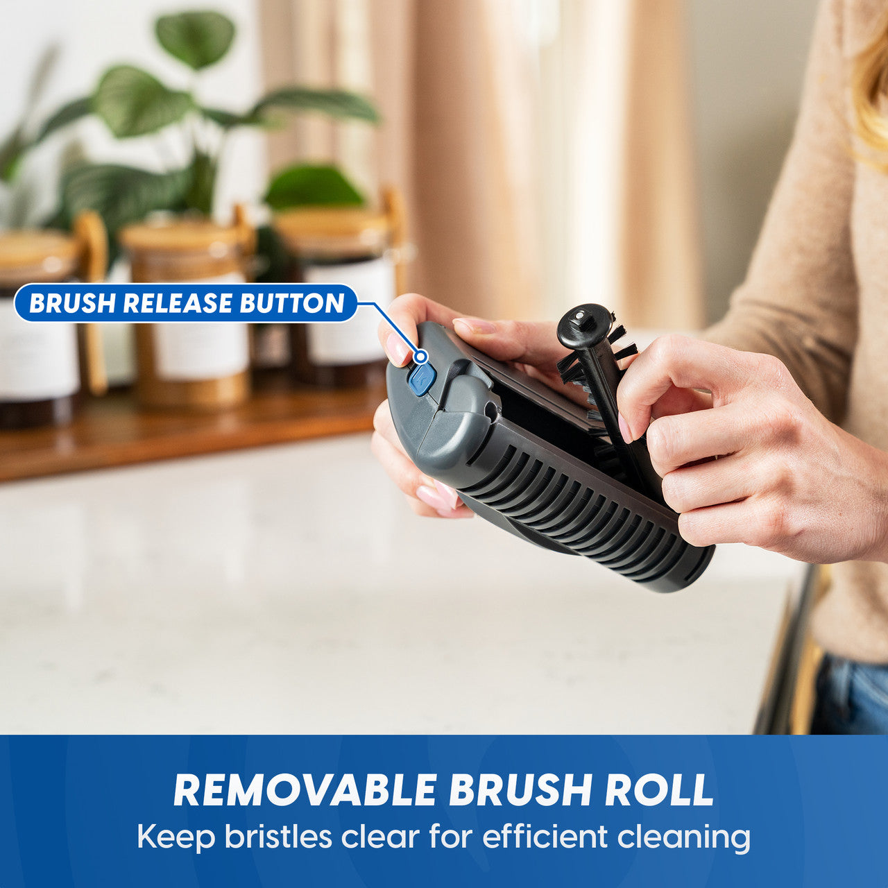 Vacmaster 14.8V Cordless Handheld Vacuum with Motorized Nozzle