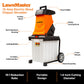 LawnMaster 15 Amp Electric Wood Chipper Shredder w/ Collection Bin, FD1504