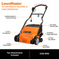LawnMaster 15” Electric Scarifier & Lawn Dethatcher, GV1314.01