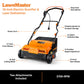 LawnMaster 16” Electric Scarifier & Lawn Dethatcher, GVB1316