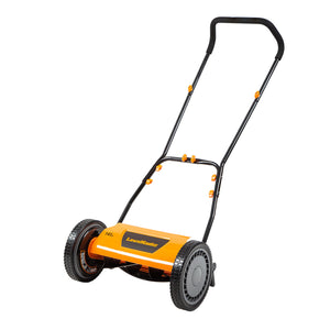 LawnMaster 14-Inch 5-Blade Push Reel Mower, LMRM1401