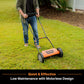 LawnMaster 14-Inch 5-Blade Push Reel Mower, LMRM1401