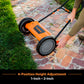 LawnMaster 16-Inch 5-Blade Push Reel Mower, LMRM1602