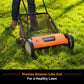 LawnMaster 18-Inch 5-Blade Push Reel Mower, LMRM1801