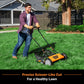 LawnMaster 20-Inch 5-Blade Push Reel Mower, LMRM2001