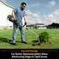 LawnMaster No-Pull™ 25cc 2-Cycle Curved Split Shaft Grass Trimmer, NPTGCP2517B