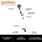 LawnMaster No-Pull™ 25cc 2-Cycle Curved Split Shaft Grass Trimmer, NPTGCP2517B