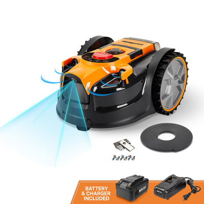 LawnMaster OcuMow™ 200 Series Robot Lawn Mower with Optical Navigation, VBRM601YCM