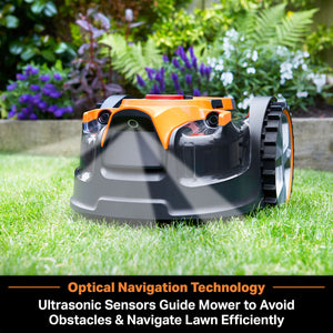 LawnMaster OcuMow™ 200 Series Robot Lawn Mower & MX24V 10"  Trimmer Combo Kit, VBRMGT601YCM2