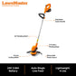 LawnMaster OcuMow™ 200 Series Robot Lawn Mower & MX24V 10"  Trimmer Combo Kit, VBRMGT601YCM2