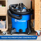 Vacmaster 12-Gallon* 5 Peak HP† Wet/Dry Vacuum with Detachable Blower, VBV1210