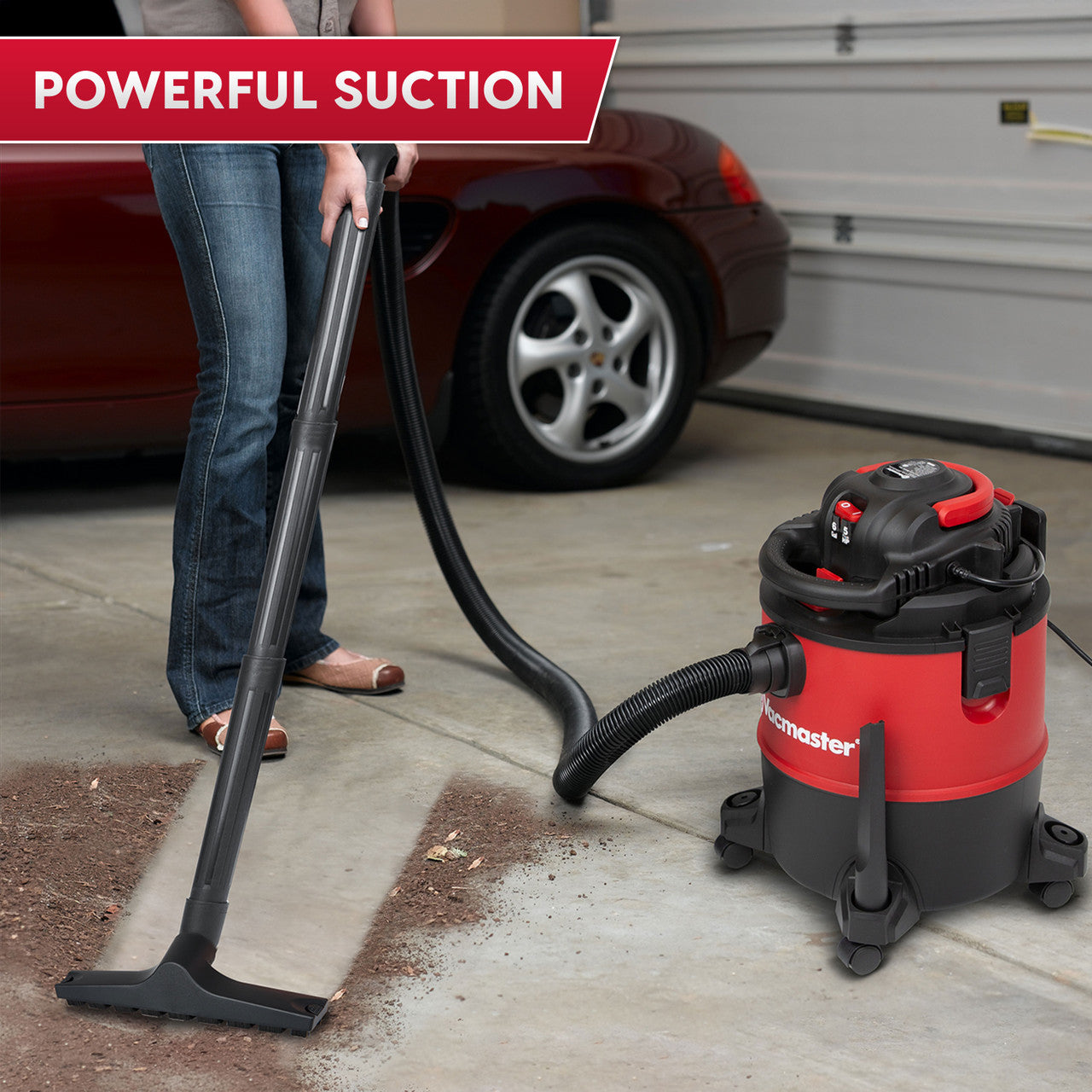 Vacmaster 6-Gallon* Wet/Dry Vacuum with Detachable Blower
