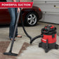 Vacmaster 6-Gallon* Wet/Dry Vacuum with Detachable Blower, VBVB611PF 1101