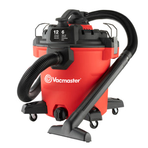 Vacmaster 12-Gallon 6 Peak HP Wet/Dry Vac with Detachable Blower, VBVCM1211 1101