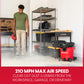 Vacmaster 12-Gallon 6 Peak HP Wet/Dry Vac with Detachable Blower, VBVCM1211 1101