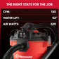 Vacmaster 12-Gallon 6 Peak HP Wet/Dry Vac with Detachable Blower, VBVCM1211 1101