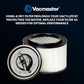 Vacmaster 4-5 Gallon Washable Cartridge Filter & Retainer – VFCF