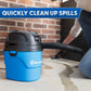 Vacmaster 1.5-Gallon* 2 Peak HP† Wet/Dry Vacuum, VH105