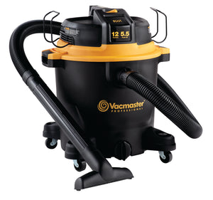 Yellow and black Vacmaster Professional wet/dry vacuum