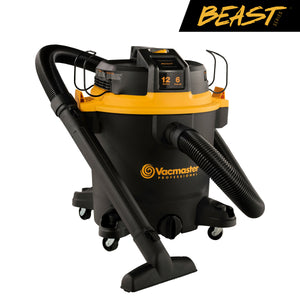 Vacmaster Professional Beast Series™ 12-Gallon 6 Peak HP Wet/Dry Vacuum, VJH1211PF 0204