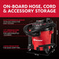 Vacmaster 12-Gallon* 5.5 Peak HP† Wet/Dry Vacuum, VJH1211PF 1101