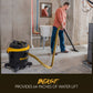 Vacmaster Professional Beast Series™ 16-Gallon 6.5 Peak HP Wet/Dry Vacuum, VJH1612PF 0203