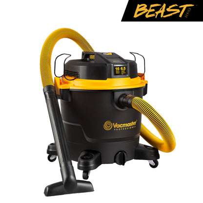 Vacmaster Professional Beast Series™ 16-Gallon 6.5 Peak HP Wet/Dry Vacuum, VJH1612PF 0203
