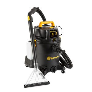 Vacmaster Professional 6-Gallon* 5.5 Peak HP† 3-in-1 Wet/Dry/Upholstery Shampoo Vacuum Cleaner, VK609PFR 0201