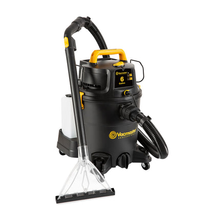 Vacmaster Professional 6-Gallon* 5.5 Peak HP† 3-in-1 Wet/Dry/Upholstery Shampoo Vacuum Cleaner, VK609PFR 0201