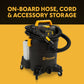 Vacmaster Professional 6-Gallon* 5.5 Peak HP† 3-in-1 Wet/Dry/Upholstery Shampoo Vacuum Cleaner, VK609PFR 0201