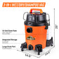 Armor All 6-Gallon* 5.5 Peak HP† 3-in-1 Wet/Dry/Upholstery Shampoo Vacuum Cleaner, VK609PFR 0901